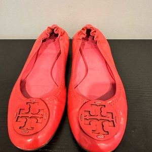 Tory Burch pink flats